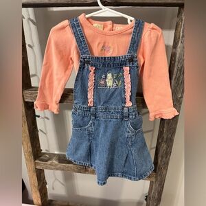 Vintage Classic Pooh denim dress